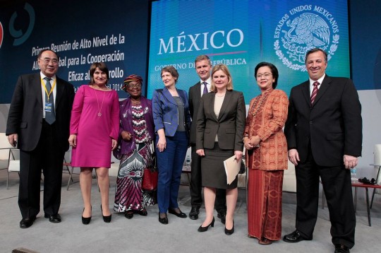 Global leaders pledge new actions to boost development co-operation in Mexico